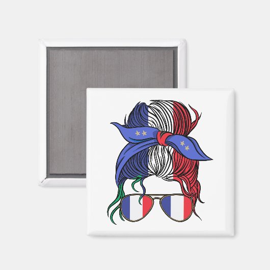 Frankreich ein unordentlicher Bug mit französische Magnet (Vorderseite/Rückseite)