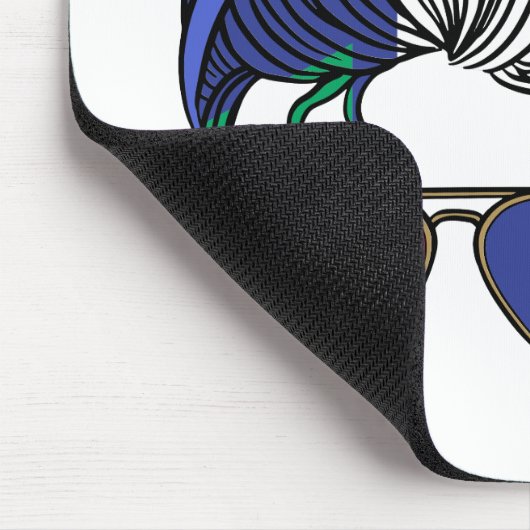 Frankreich ein unordentlicher Bug mit französische Mousepad (Ecke)