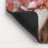 Frankreich, Elsass, Colmar. Weihnachtsmarkt Mousepad (Ecke)