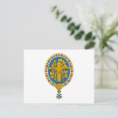 Frankreich Emblem Postcard Postkarte (Stehend Vorderseite)