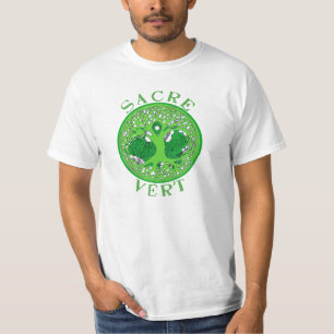 Frankreich Flag Friedens-Symbol T-Shirt