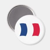 Frankreich Flag Magnet (Vorderseite/Rückseite)