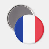 Frankreich Flag Magnet (Vorderseite/Rückseite)