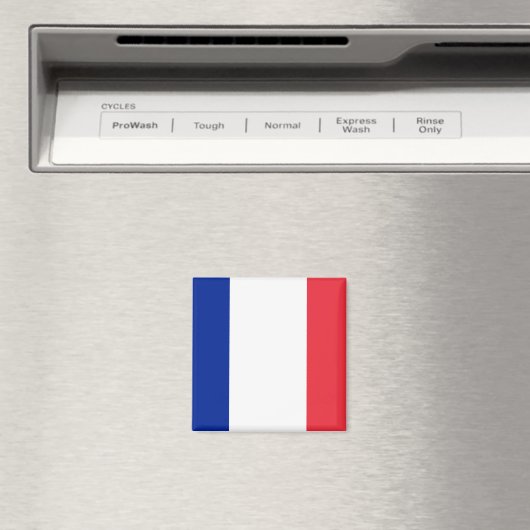 Frankreich Flag Magnet (In Situ (Geschirrspüler))