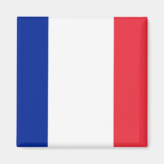 Frankreich Flag Magnet (Vorne)