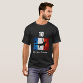 Frankreich Flag Not Soccer Vive La France Men W T-Shirt (Vorne ganz)