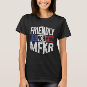 Frankreich Flag Prominente Franzosen Männer und Fr T-Shirt
