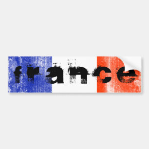 frankreich flagge autoaufkleber