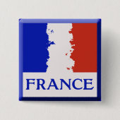 FRANKREICH-FLAGGE BUTTON (Vorderseite)