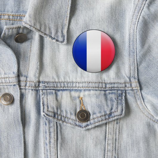Frankreich-Flagge Button (Beispiel)