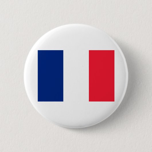 Frankreich-Flagge Button (Vorderseite)