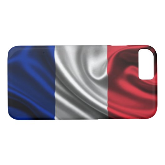 Frankreich-Flagge Case-Mate iPhone Hülle (Rückseite (Horizontal))