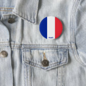 Frankreich Flagge Charming Patriotic Button (Beispiel)