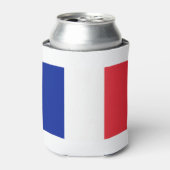 Frankreich-Flagge Dosenkühler (Kanne Vorderseite)