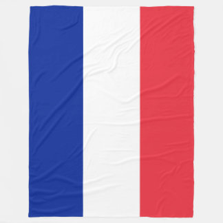 Frankreich-Flagge Fleecedecke