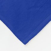 Frankreich-Flagge Fleecedecke (Ecke)