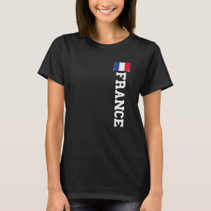 Frankreich Flagge Französisch Roots Francaise Prid T-Shirt