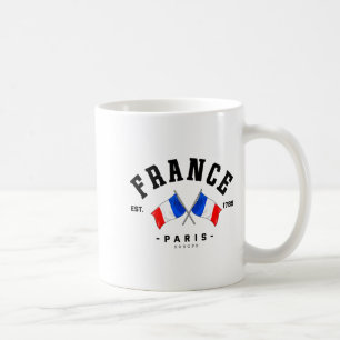 Frankreich Flagge Französisches Geschenk Frankreic Kaffeetasse