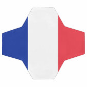 Frankreich-Flagge Fußball (Flach)