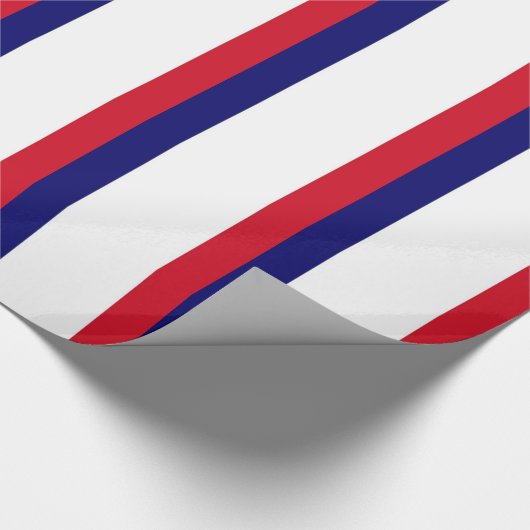 Frankreich-Flagge Geschenkpapier (Ecke)
