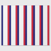 Frankreich-Flagge Geschenkpapier (Flach)
