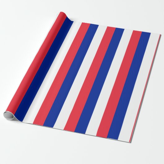 Frankreich-Flagge Geschenkpapier (Ungerollt)