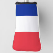 Frankreich-Flagge Golf Headcover (Rotieren 90)