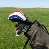 Frankreich-Flagge Golf Headcover (In SItu)