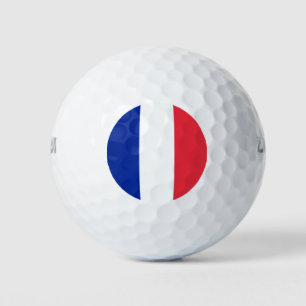 Frankreich-Flagge Golfball