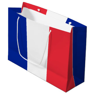 Frankreich-Flagge Große Geschenktüte