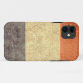 Frankreich Flagge - Grunge Case-Mate iPhone Hülle (Rückseite (Horizontal))