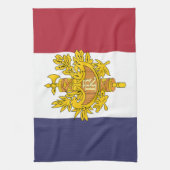 Frankreich-Flagge-Handyhülle Geschirrtuch (Vertikal)