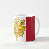 Frankreich-Flagge-Handyhülle Kaffeetasse (VorderseiteRechts)