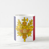 Frankreich-Flagge-Handyhülle Kaffeetasse (Mittel)