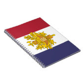 Frankreich-Flagge-Handyhülle Notizblock (Rechte Seite)