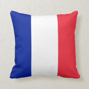Frankreich-Flagge Kissen