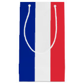Frankreich-Flagge Kleine Geschenktüte (Vorderseite)
