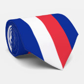 Frankreich-Flagge Krawatte (Gerollt)