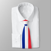 Frankreich-Flagge Krawatte (Gebunden)