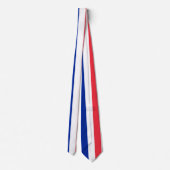 Frankreich-Flagge Krawatte (Rückseite)