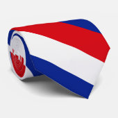 Frankreich-Flagge Krawatte (Gerollt)