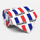 Frankreich-Flagge Krawatte (Gerollt)