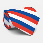 Frankreich-Flagge Krawatte (Gerollt)