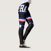Frankreich-Flagge Leggings (Rechts)