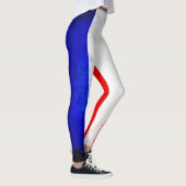 Frankreich-Flagge Leggings (Rechts)