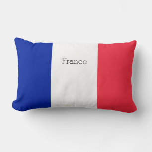 Frankreich-Flagge Lendenkissen
