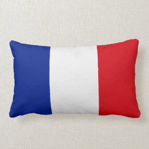 Frankreich-Flagge Lendenkissen