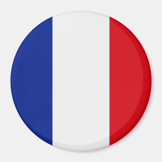 Frankreich-Flagge Magnet (Vorne)