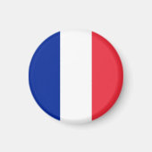 Frankreich-Flagge Magnet (Vorne)