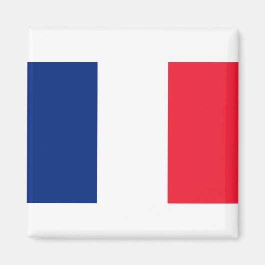 Frankreich-Flagge Magnet (Vorne)
